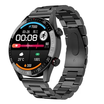 Смарт-часы H5 Для мужчин с 1,43-дюймовым IPS-экраном, Bluetooth-вызов, NFC, спортивный фитнес-трекер, мониторинг сердечного ритма, женские умные часы