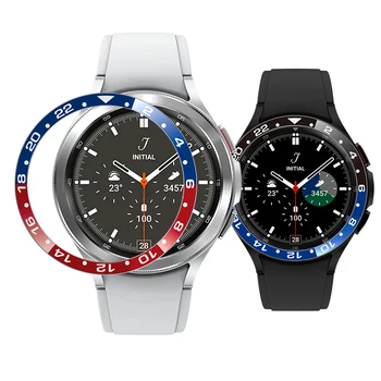 Металлический Безель Новинки Для Samsung Galaxy Watch 46/42 мм Gear Watch Classic Frontier/Классическая Крышка Резиновый Чехол Кольцо Аксессуары Для Часов