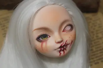 30-сантиметровая кукольная голова на заказ для пластиковой куклы женского пола