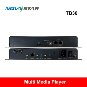 Медиаплеер Novastar TB30 с 650 000 пикселей Для полноцветного светодиодного дисплея, Видеореклама, светодиодный модуль с малым шагом пикселя в помещении.