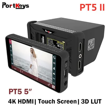 Portkeys PT5 II Сенсорный Экран 4K HDMI 5-Дюймовый Полевой Монитор Камеры IPS FHD 1920x1080 3D LUT-Монитор С Широкой Цветовой Гаммой