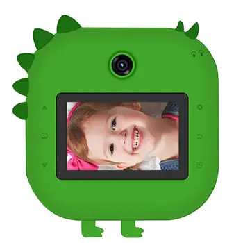 Детская камера Мгновенной печати Термопринтер Мини-Детская Цифровая Фотокамера Игрушка для Девочки Детская Камера Видео Подарок Мальчику На День Рождения