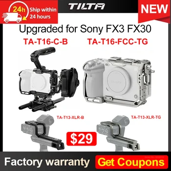НОВЫЙ Модернизированный Tilta для камеры Sony FX3 FX30 Cage TA-T16-FCC-B Armor Pro Kit Облегченная база с полной обоймой TA-T13-FCC-B TA-T13-FCC