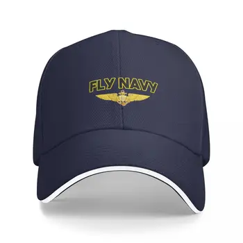Рубашка Fly Navy, классическая футболка Naval Officer Pilot Wings, бейсбольная кепка, шляпа для верховой езды, кепка на день рождения, кепка для гольфа, Женская Мужская