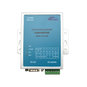 Последовательный сервер RS422/485 Micro Server с модулем связи Ethernet ATC-2000