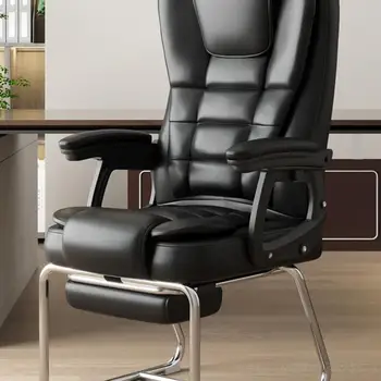 Компьютерный стул Домашний Современный Простой Ленивый Человек Может откинуться на спинку кресла для отдыха в офисе босса