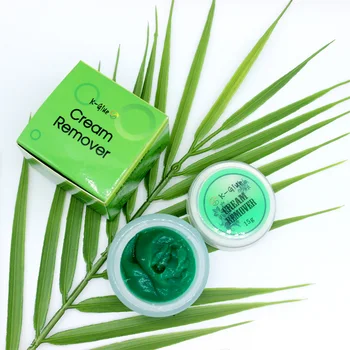Корея K-glue Cream Remover Изготовленный на Заказ Клей для наращивания ресниц Зеленый 15 г Профессиональный Клей для снятия накладных ресниц Инструменты для макияжа