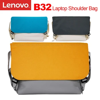 Оригинальная сумка через плечо для ноутбука Lenovo B32 из полиэстеровой ткани Оксфорд, износостойкая, непромокаемая для Dell HP Acer Huawei