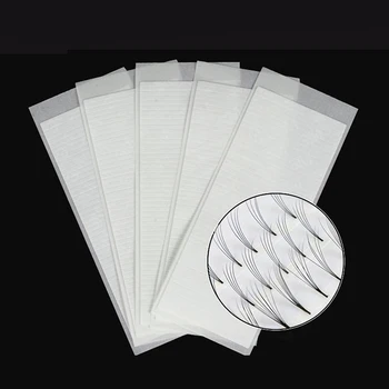 250 полосок Easy Fan Ленты для объемного наращивания ресниц Принадлежности для хранения объемных ресниц Липкая полоска Принадлежности для наращивания ресниц