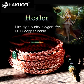 Медный кабель HAKUGEI Healer Litz с кислородной оплатой высокой чистоты OCC 3,5 2,5 4,4 mmcx 0,78 qdc
