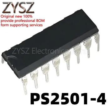 1ШТ PS2501-4 встроенный DIP16-контактный 4-позиционный фотоэлектрический изолятор