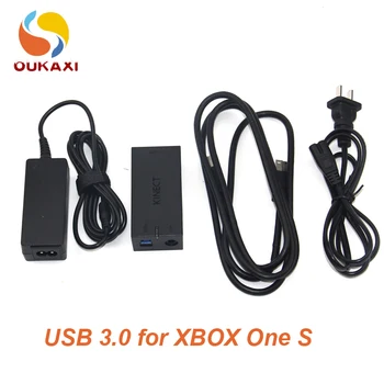 Адаптер USB 3.0 для XBOX One S SLIM/ ONE X Kinect Adapter Новый Блок Питания Kinect 3.0 Sensor США PLUG
