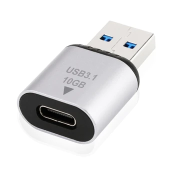 Кабель-адаптер USB 3.1-Type C, разъем USB C, зарядное устройство USB 3.1, преобразователь данных