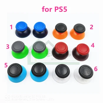 2 шт. для PS5 Аналоговые 3D джойстики для большого пальца, джойстик для большого пальца, грибовидный колпачок для ремонта контроллера Sony PlayStation PS5