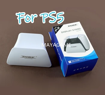 1 шт. для PlayStation5 белого цвета Портативная подставка из АБС-пластика для кронштейна контроллера PS5 Настольный держатель