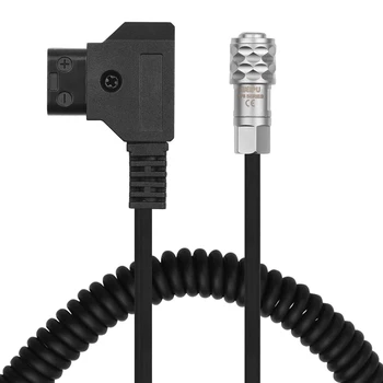 2-контактный фиксирующий кабель питания D-Tap к BMPCC 4K для карманной кинокамеры Blackmagic 4K для аккумулятора Sony с V-образным креплением