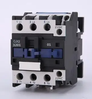 Контактор переменного тока CJX2-3201 32A переключает напряжение контактора переменного тока LC1 380V 220V 110V 48V 36V 24V 12V с поплавковым выключателем