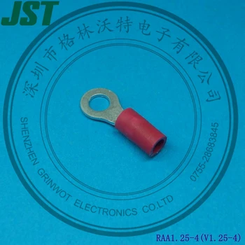 Клеммы без припоя, с клеммой в виде изоляционного кольца, RAA1.25-4 (V1.25-4), JST