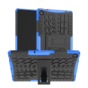 Для Lenovo Tab M10 Plus Case 3rd Gen 10.6 2022 128F 125F Чехол Для планшета Coque Противоударный Прочный Бампер из ТПУ Fundas PC Stand Shell
