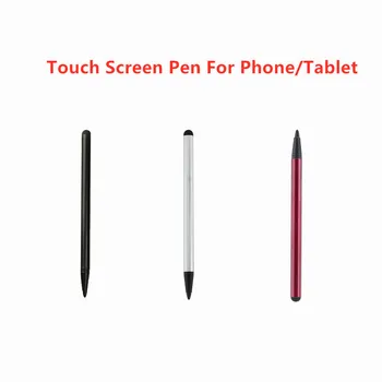 Горячая совместимость с мобильными телефонами Стилус с сенсорным экраном Шариковая металлическая ручка для рукописного ввода Подходит для телефона для планшета iPhone