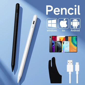 Стилус-карандаш Универсальная ручка для смартфона Android для Apple Pencil Ручка для планшета Карандаш для iPad Samsung Xiaomi Телефон Универсальная Ручка