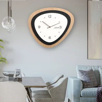 Самоклеящиеся Гигантские настенные часы Электронные Настенные часы в скандинавском дизайне Минималистичные Винтажные картины Orologio Da Paret Декор стен