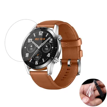 Мягкая Прозрачная Защитная Пленка Для Huawei Watch GT 2 Active/Elegant GT2 42 мм 46 ММ Smartwatch Полноэкранный Защитный Чехол (Не Стеклянный)