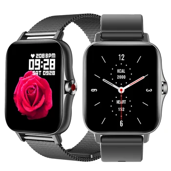 TIMEWOLF 1,69 дюймов 2021 Смарт-Часы Мужские Full Touch Bluetooth Call IP67 Водонепроницаемые Женские GTS 2 Smartwatch Для Телефона Xiaomi Amazfit