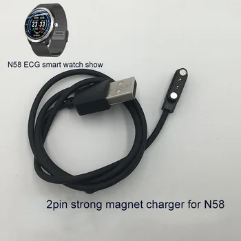 N58 ECG смарт-часы smart band браслет 2pin зарядное устройство зарядные кабели 2-контактный провод зарядного устройства кабель для передачи данных для smart band
