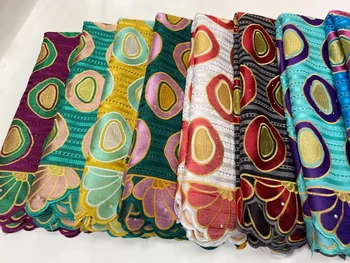 нигерийский французский тюль кружевные ткани 2023 вышивка африканская кружевная ткань распродажа гипюрового шнура для шитья вина новые поступления