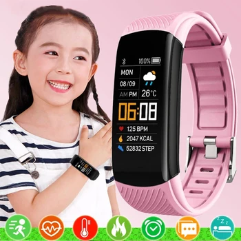Детские смарт-часы C5S, детские умные часы для девочек, умные часы для мальчиков, детские спортивные смарт-часы, фитнес-трекер для лучших студентов, relojes