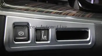 Для Cadillac XT5 Внутренний ручной тормоз и кнопка фары Накладка рамки 2016 2017